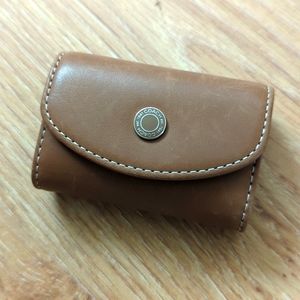 Coach Leather Contact Case